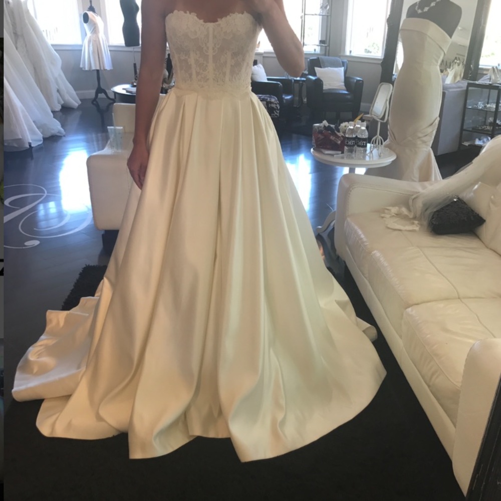Wedding dress by Rita Vinieris!